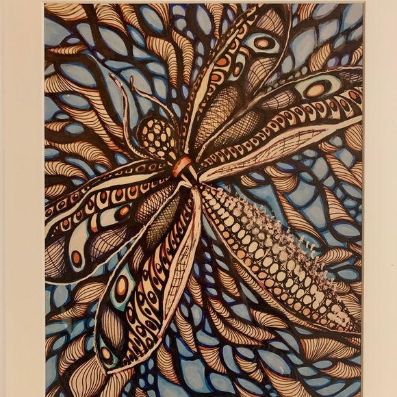 - Framed Dragonfly Journey print - 8 by 10 s… - Picture 2 of 4